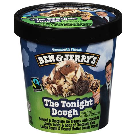 Save On Ben And Jerrys The Tonight Dough Starring Jimmy Fallon Ice Cream Order Online Delivery