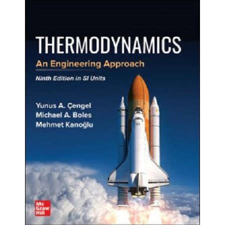 Thermodynamics An Engineering Approach Th Edition In Si Units By Yunus