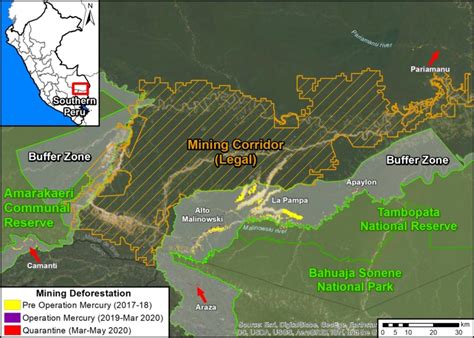 MAAP 121 Redução da Mineração Ilegal de Ouro na Amazônia Peruana MAAP