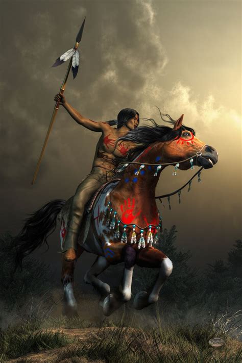 Warriors Of The Plains Native American Horses Native American