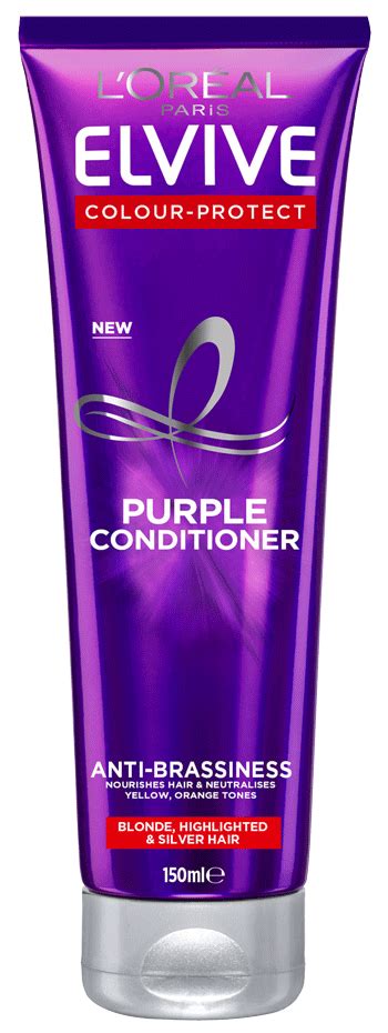 Elvive Colour Protect Hair Care Purple Conditioner L Oréal Paris