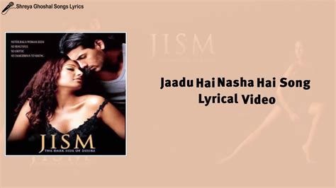 Jaadu Hai Nasha Hai Female Version Song Lyrical Video Jism YouTube