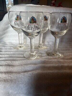 Leffe Cl Belgian Beer Glass Set Of Ebay