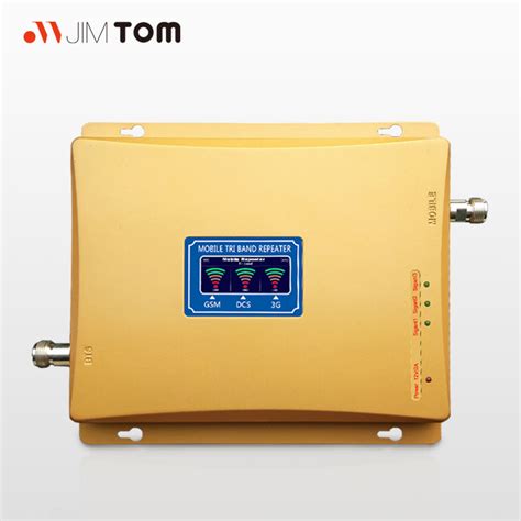 Golden 900 1800 2100 Mhz 2g 3g 4g Signal Booster Triband Cellular