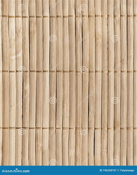 Seamless Bamboo Texture Stock Image Image Of Detail 196328747