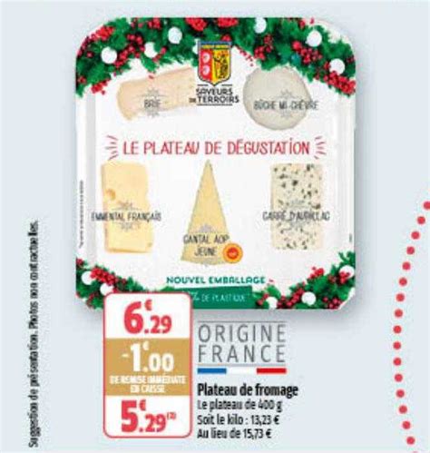 Promo Plateau De Fromage Chez Coccinelle Express ICatalogue Fr