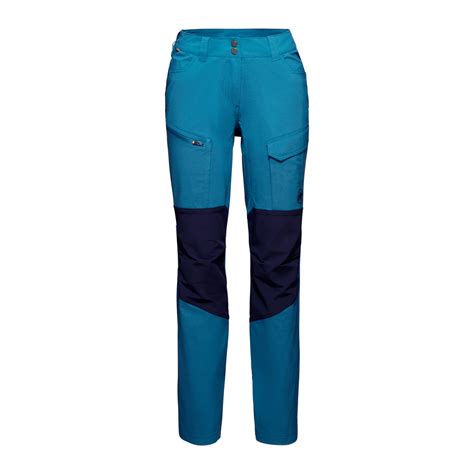 Mammut Zinal Hybrid Pants Women Deep Ice Marine Ab