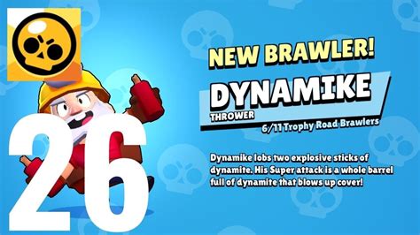 Brawl Stars Gameplay Walkthrough Part 26 Dynamike Rank 5 35 Youtube