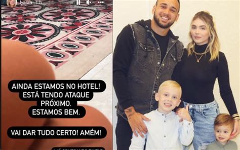 Presa em hotel na Ucrânia Lyarah esposa do jogador de futebol Maycon