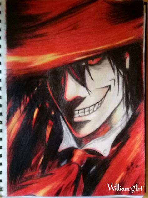 Alucard Hellsingspeed Drawing By William Art On Deviantart