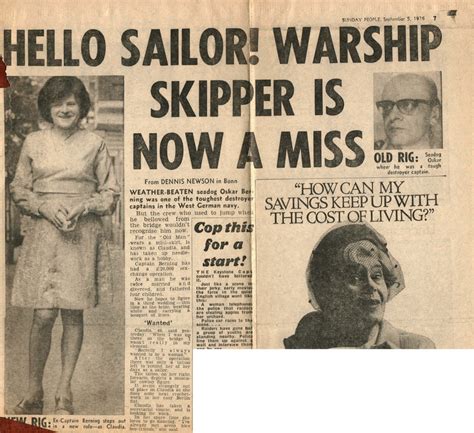 Hello Sailor Warship Skipper Is Now A Miss Digital Transgender Archive