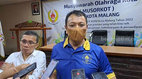 Batal Gelar Musorkot Koni Kota Malang Tunggu Plt Dari Koni Jatim