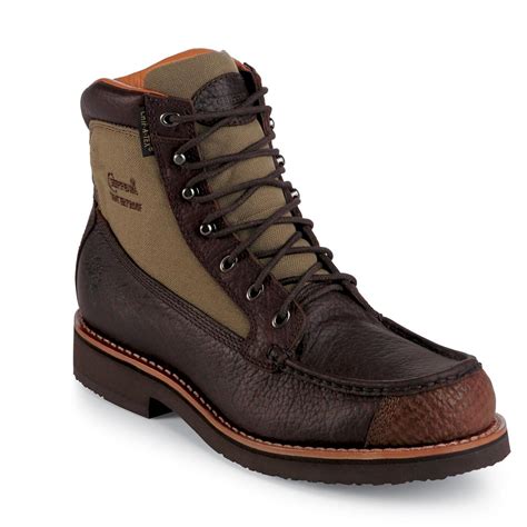 Men's Chippewa® 6" Waterproof Moc Toe Boots - 201614, Hunting Boots at ...