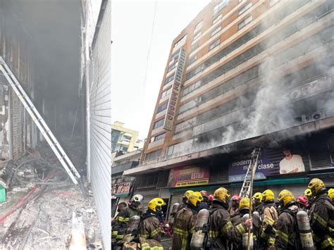 Incendio En Un Centro Comercial De La Zona C Ntrica De Cali Deja Varios