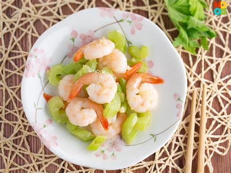 Shrimp Celery Stir Fry Recipe Noob Cook Recipes