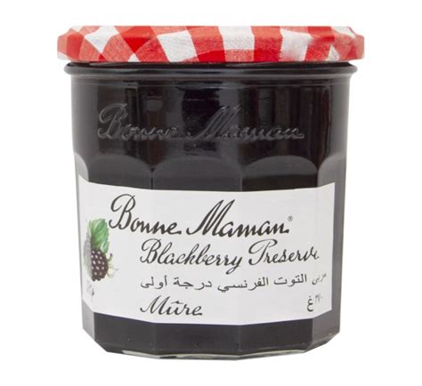 Bonne Maman Blackberry Preserve Jam 370g Buy Online At Best Prices In