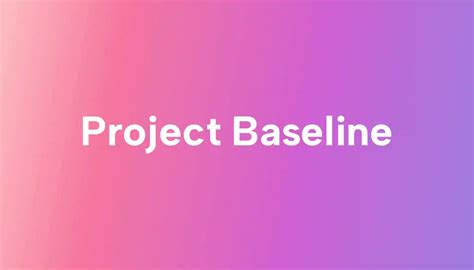 Project Baselining Is The Key To Project Success Motion Motion