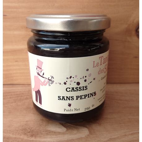 Confiture cassis sans pépins Un p tit bout d Auvergne