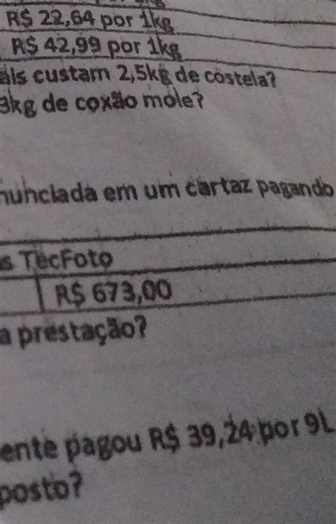 Pedro Adquiriu Uma C Mera Fotografica Em Um Cartaz Pagando Em Quatro