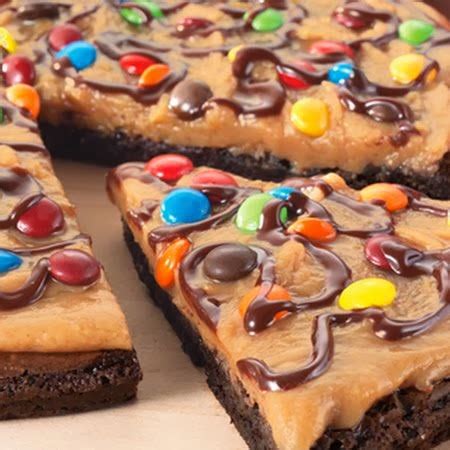 Peanut Butter Brownie Pizza Cook N Is Fun Food Recipes Dessert