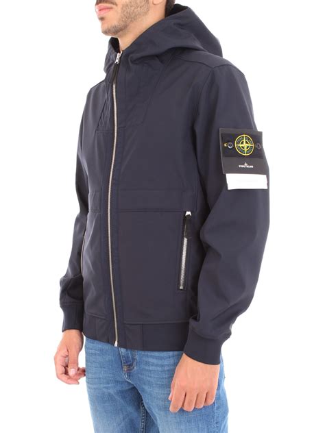 Stone Island Waterproof And Windproof Hooded Jacket Casual Jackets