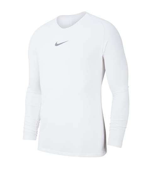 Nike Park First Layer Top Langarm Weiss F Underwear Funktionsw Sche