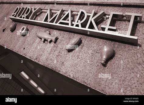 Bury Market Lancashire UK Stock Photo - Alamy