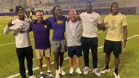 The Visitors List LSU Tigers Hosting No 1 RB In America Key Recruits