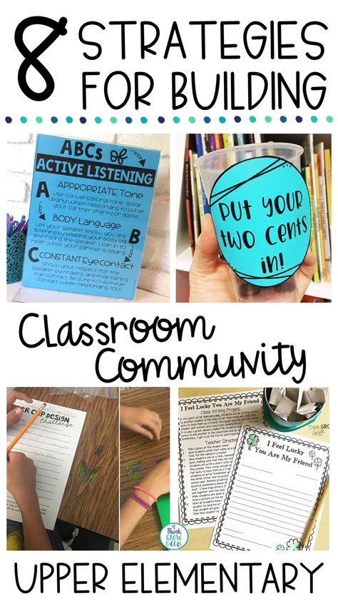 8 strategies for building classroom community – Artofit