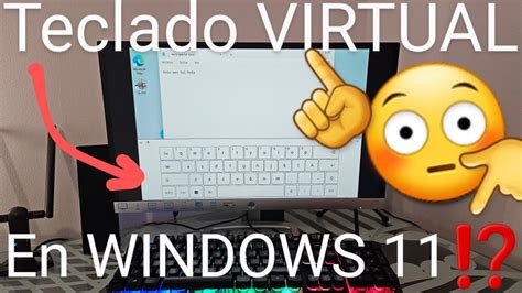 Como Poner Teclado En Pantalla Windows