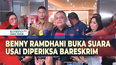 Benny Rhamdani Saya Sudah Klarifikasi Soal Sosok T Usai Ditanyai