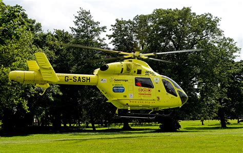 Yellow Rescue Helicopter Free Stock Photo - Public Domain Pictures