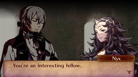 Fire Emblem Fates Conquest Nyx And Jakob Support Conversations Youtube