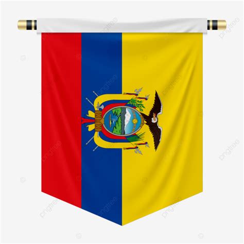 Pennant With The National Flag Of Ecuador National Flag Ecuador Flag