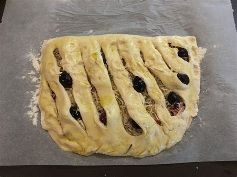 Fougasse Rapide La Tomate Au Romarin Au Jambon Et Au Comt Les