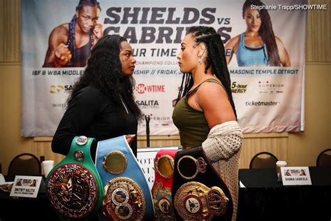 Claressa Shields vs. Hanna Gabriels - officials weights » Boxing News