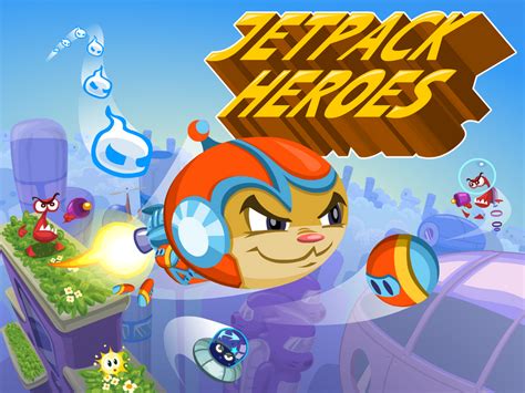 Jetpack Heroes Titlescreen By Thedanimator On Deviantart