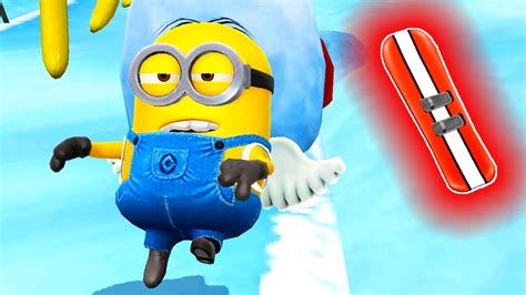 Cupid Minion And Snowboard Prop In Lvl Minion Rush Old Version