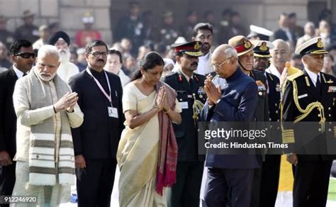 President Ram Nath Kovind With Prime Minister Narendra Modi And Vice President Venkaiah Naidu