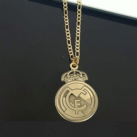 REAL MADRID Football Necklace, Real MADRID Jewelery Real Madrid Gift ...