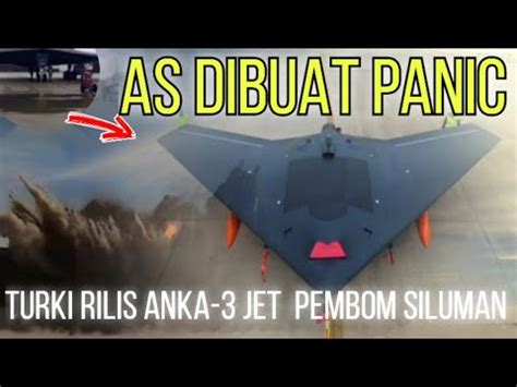 As Panic Turki Rilis Jet Tempur Siluman Anka Mius Pesawat Pembom