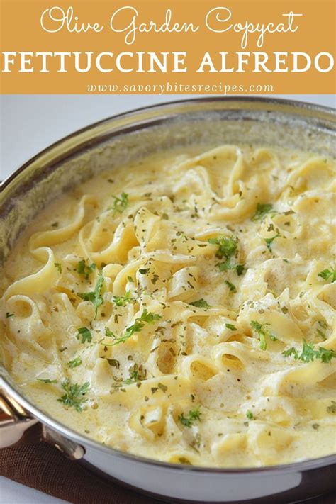 Best Olive Garden Copycat Recipes Fettuccine Alfredo Recipes Hot Sex Picture