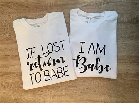 If Lost Please Return To Babe Couple T Shirt Funny