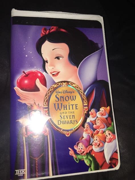 Walt Disneys Snow White And The Seven Dwarfs Vhs Platinum Edition 22253