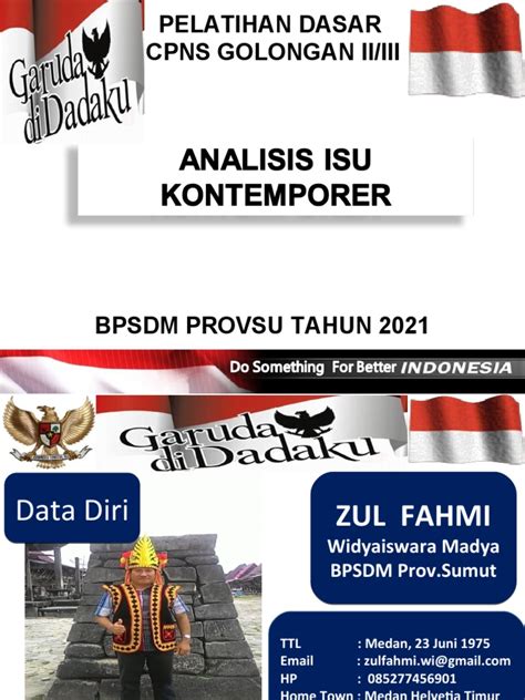 Bahan Analisis Isu Kontemporer Latsar Cpns 2021 Pdf