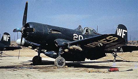 Asisbiz Chance Vought F U Nl Corsair Vmf N White Wf At Wonsan