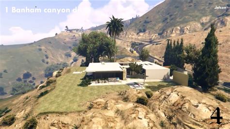 Top 5 Mansions In Gta 5 Youtube