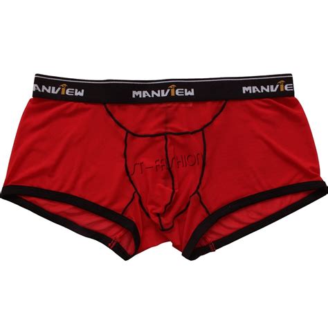 Sexy Mens Sheer Mesh Boxer Brief Underwear See Through Shorts Bikini Swimwear EBay