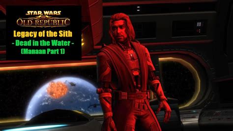 Swtor Legacy Of The Sith Dead In The Water Manaan Part Jedi