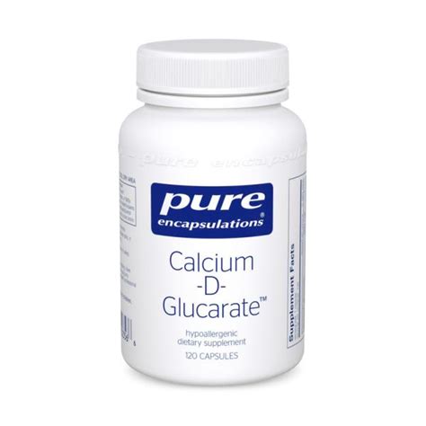 Pure Encapsulations Calcium D Glucarate Bella Pelle